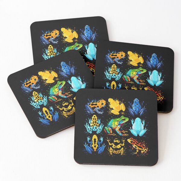 Item preview, Poison Dart Frog Species Collection Colorful Amphibian Wildlife Design designed and sold by MiALopezArt.