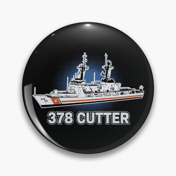 Item preview, 378 Cutter Pop-Art Illustration| Coast Guard Maritime Heritage Design designed and sold by Coasties.