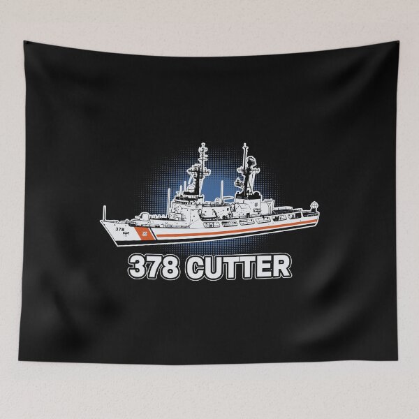 Item preview, 378 Cutter Pop-Art Illustration| Coast Guard Maritime Heritage Design designed and sold by Coasties.