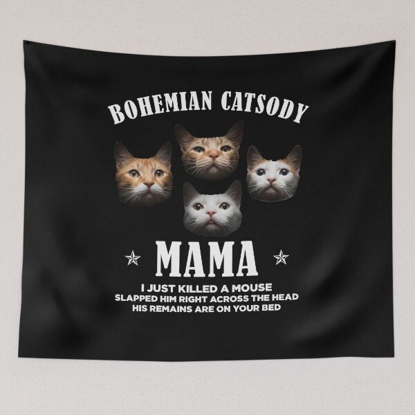 Item preview, Bohemian Catsody Funny Meme designed and sold by ellapaintcoast.