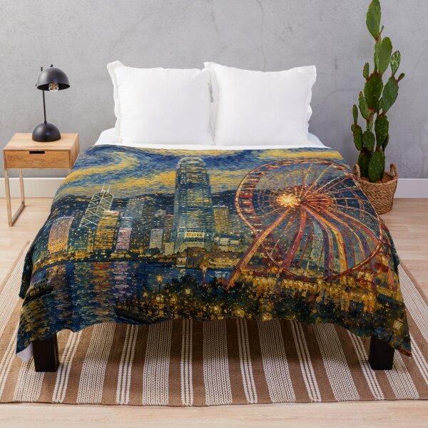Item preview, Hong Kong - Van Gogh's Dream Travels (Impressionist Art) designed and sold by ianm1028.