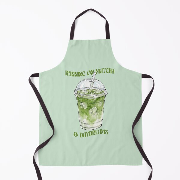 Artikelvorschau, Matcha-Genuss & Tagträume – Lustiger Spruch auf Aquarell-Eis-Matcha | Geschenkbecher für Matcha-Liebhaber entworfen und verkauft von ArtofDari.