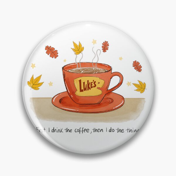 Item preview, Luke's Diner Coffee Cozy Fall Coffee Books Autumn Lover designed and sold by OMITTEROMINOUS.