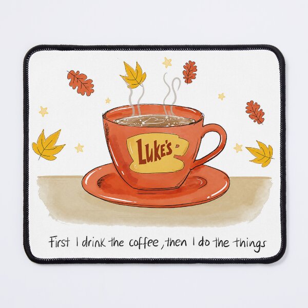 Item preview, Luke's Diner Coffee Cozy Fall Coffee Books Autumn Lover designed and sold by OMITTEROMINOUS.
