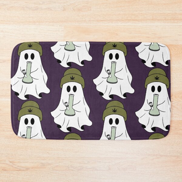 Item preview, Halloween Ghost With Bong - 420 Design designed and sold by Cannaxes Studio.