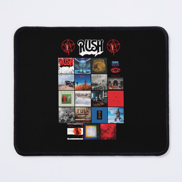 Item preview, Rush Discography All Collage Poster designed and sold by Alaa Bousmaha.