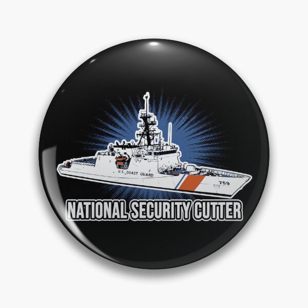 Item preview, National Security Cutter Pop-Art Illustration| Coast Guard Maritime Design designed and sold by Coasties.