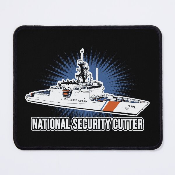 Item preview, National Security Cutter Pop-Art Illustration| Coast Guard Maritime Design designed and sold by Coasties.
