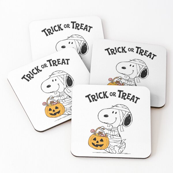 Item preview, Snoopy Halloween Trick or Treat  designed and sold by ArtByAlexWalls.