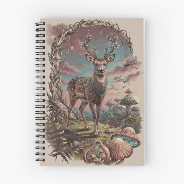 Item preview, Surreal Steampunk Deer Fantasy Wonderland designed and sold by DylanHarwood.
