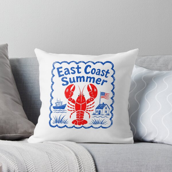 Item preview, East Coast Summer Funny Crawfish designed and sold by ellapaintcoast.