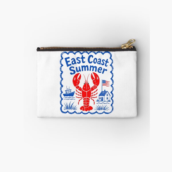 Item preview, East Coast Summer Funny Crawfish designed and sold by ellapaintcoast.