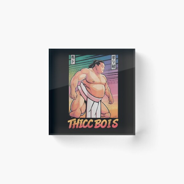 Item preview, Thicc Boys Japan Wrestler Funny Sumo Wrestling Mawashi designed and sold by LillyDalgarno.