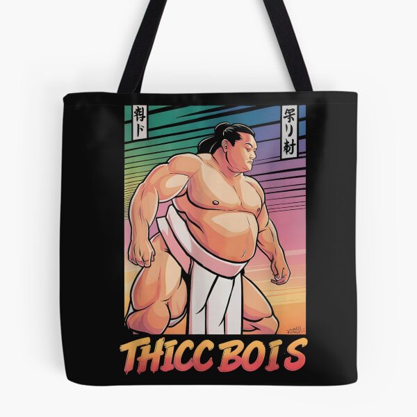 Item preview, Thicc Boys Japan Wrestler Funny Sumo Wrestling Mawashi designed and sold by LillyDalgarno.