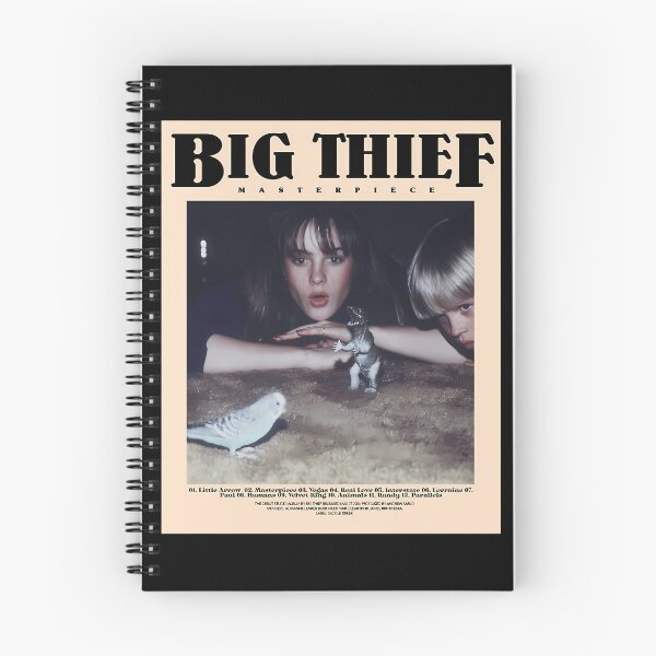 Item preview, Big Thief Masterpiece Tracklist Poster designed and sold by Alaa Bousmaha.