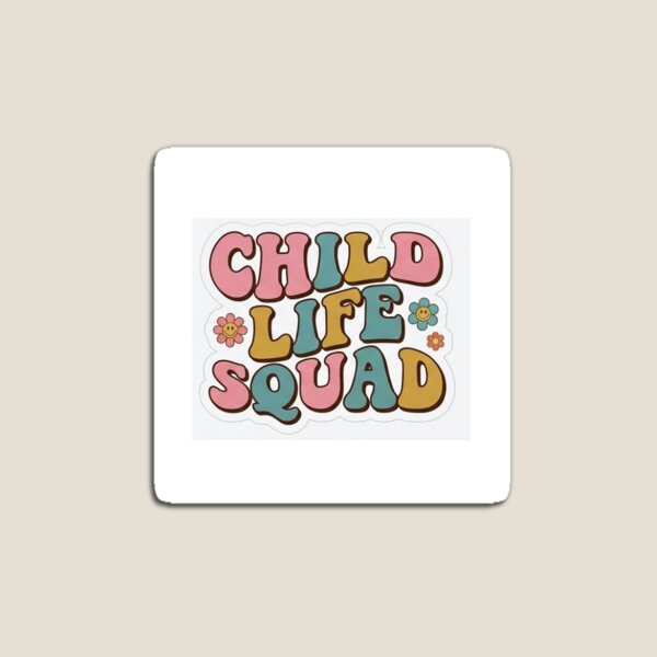 Item preview, Retro Child Life Squad Sticker | Trendy Groovy Child Life Specialist Gift designed and sold by abdesigns4u.