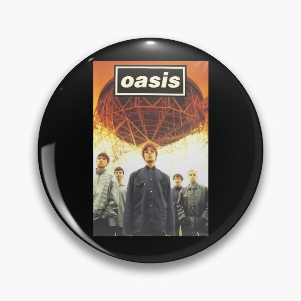Item preview, Oasis Band Group Portrait Satellite Dish Poster designed and sold by Alaa Bousmaha.