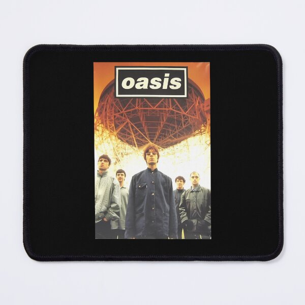 Item preview, Oasis Band Group Portrait Satellite Dish Poster designed and sold by Alaa Bousmaha.