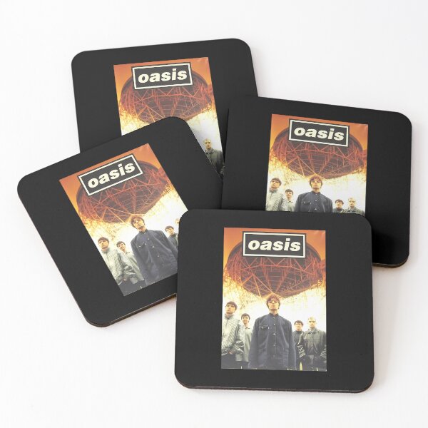 Item preview, Oasis Band Group Portrait Satellite Dish Poster designed and sold by Alaa Bousmaha.