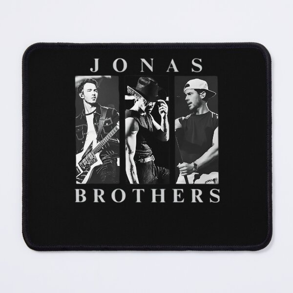 Item preview, Jonas Brothers Black And White Trio Triptych Poster designed and sold by idartwork.