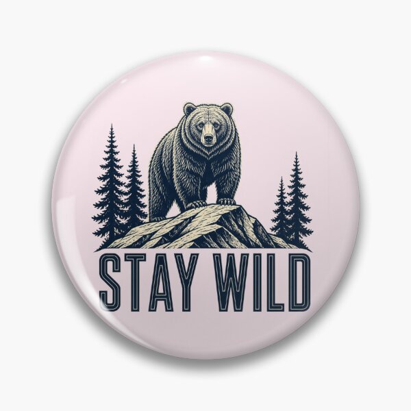 Item preview, Into The Wild Majestic Bear Mountain Adventure designed and sold by Wildlife2021.