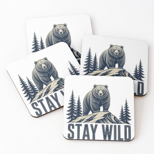 Item preview, Into The Wild Majestic Bear Mountain Adventure designed and sold by Wildlife Wonders.