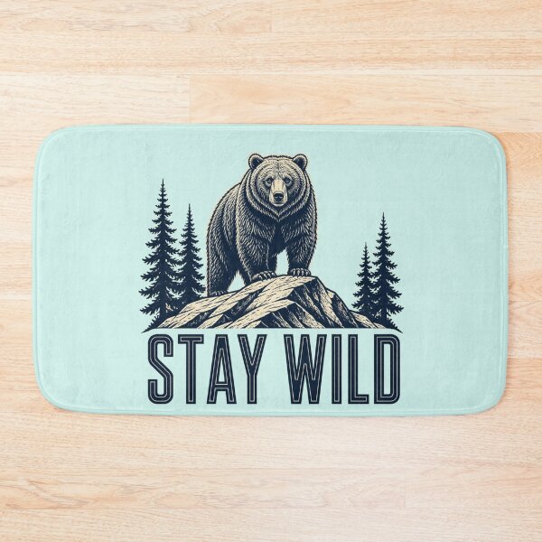 Item preview, Into The Wild Majestic Bear Mountain Adventure designed and sold by Wildlife2021.