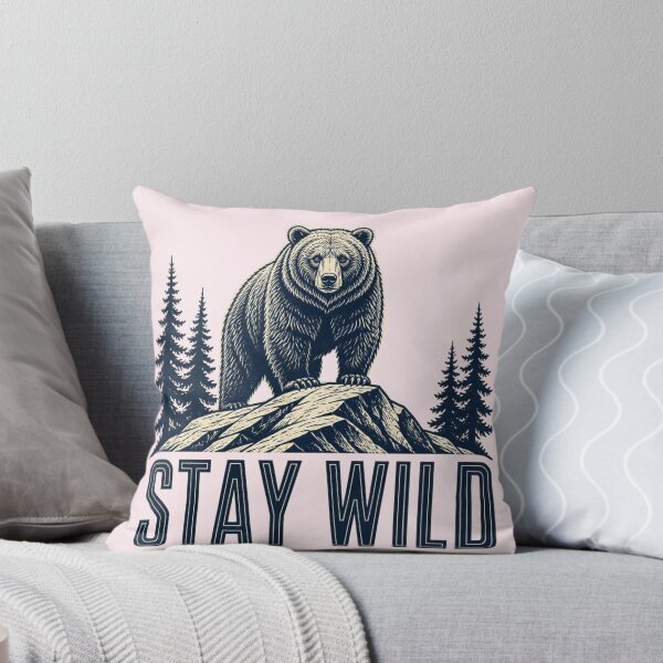 Item preview, Into The Wild Majestic Bear Mountain Adventure designed and sold by Wildlife2021.