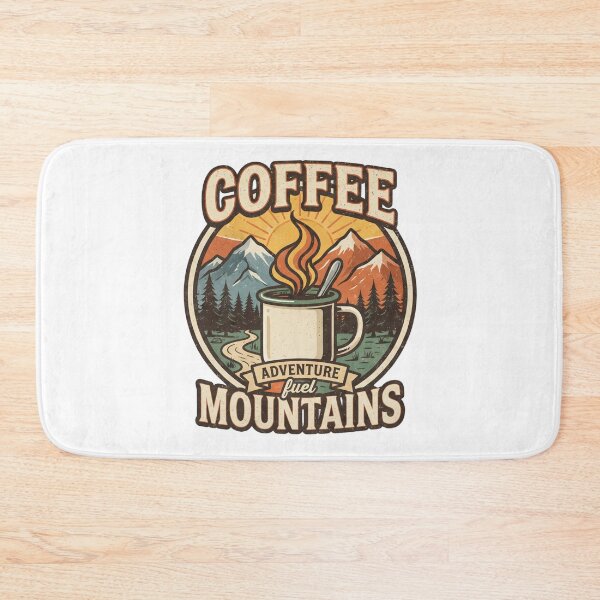 Item preview, **Coffee & Mountains**   designed and sold by ViajedorStore.