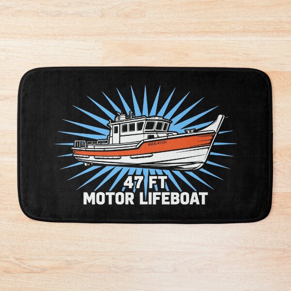 Item preview, 47 ft Motor Lifeboat Pop-Art Illustration| Coast Guard Search & Rescue Design designed and sold by Coasties.