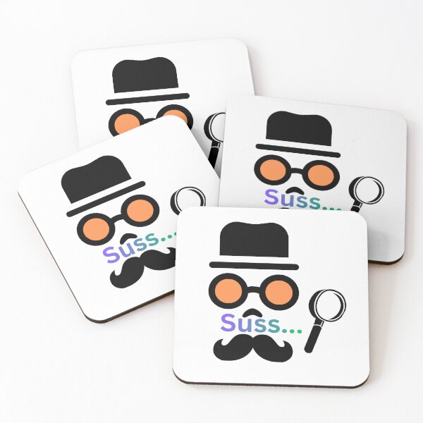 Item preview, Suss Funny Suspicious Cartoon Character designed and sold by Amilu Creative.