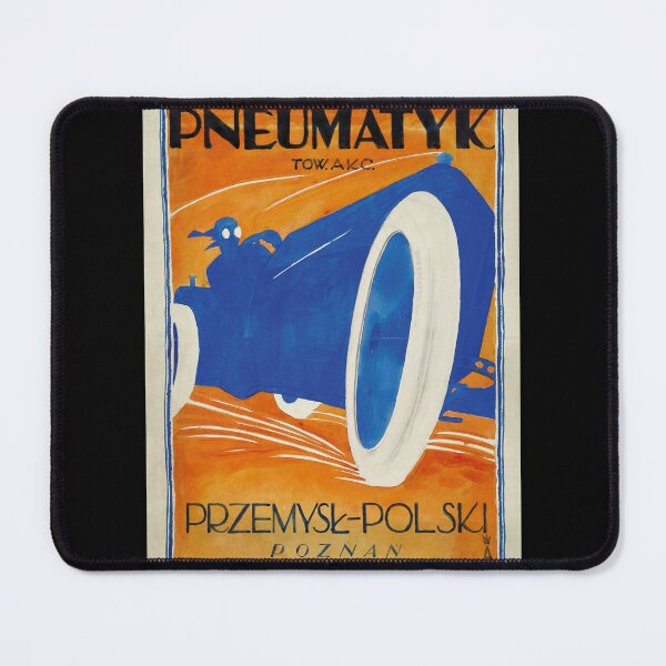 Item preview, Pneumatyk Tyres Poster, Jerzy Gelbard, 1923 designed and sold by Matthew Kinnersly.