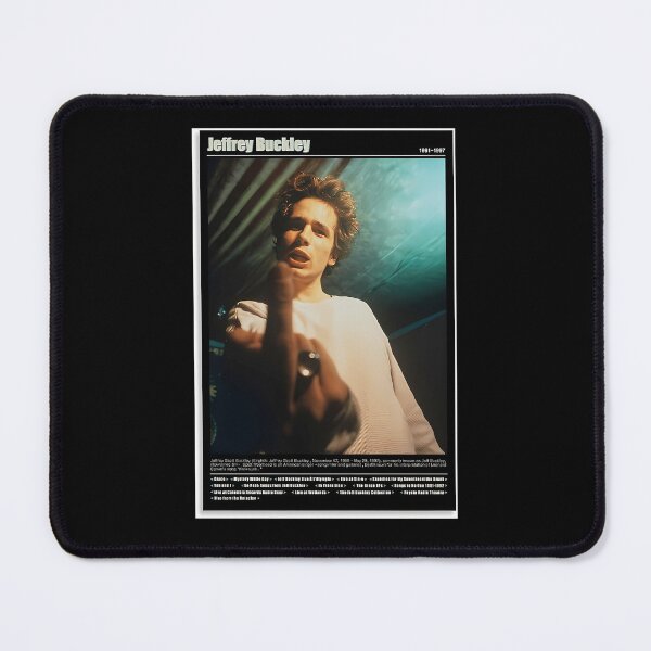 Item preview, Jeff Buckley Tribute Discography Portrait Poster designed and sold by idartwork.