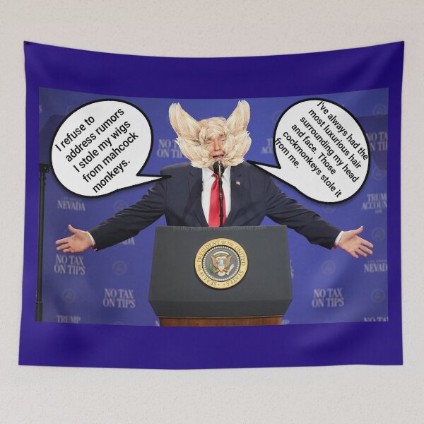 Item preview, Trump definitely wearing a wig right now designed and sold by reallypathetic.