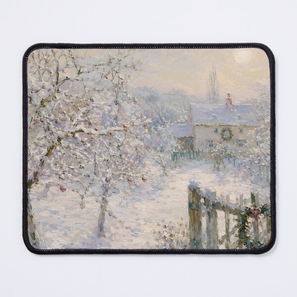 Item preview, Snowy Christmas Cottage Winter Wonderland designed and sold by GutyzDesignsES.
