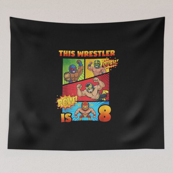Item preview, Wrestling 8th Birthday This Wrestler is 8 Cute Comic Book designed and sold by LillyDalgarno.