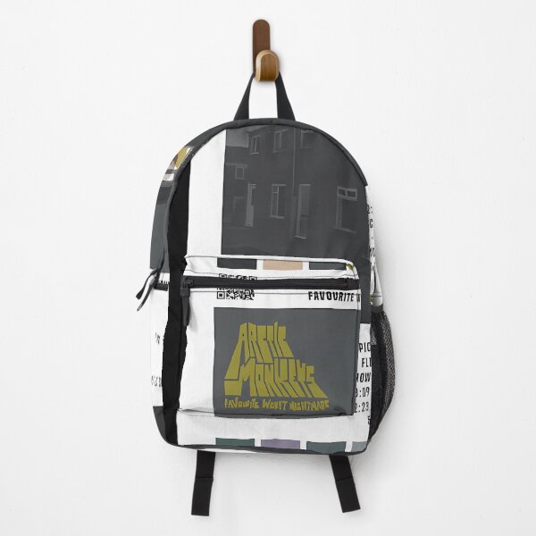 Item preview, Arctic Monkeys Favourite Worst Nightmare Tracklist Poster designed and sold by idartwork.