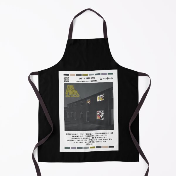 Item preview, Arctic Monkeys Favourite Worst Nightmare Tracklist Poster designed and sold by idartwork.