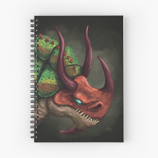 Item preview, Rumblehorn painting designed and sold by RootSpellStudio.