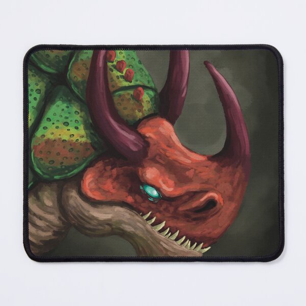 Item preview, Rumblehorn painting designed and sold by RootSpellStudio.