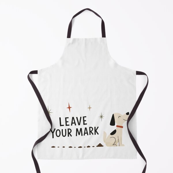 Item preview, Leave Your Mark Dog Poop Humor designed and sold by pixiedustpaint.