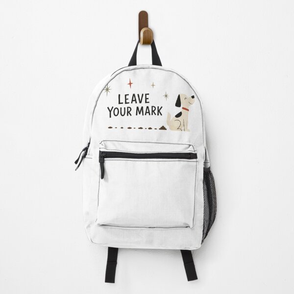 Item preview, Leave Your Mark Dog Poop Humor designed and sold by pixiedustpaint.