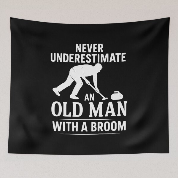Item preview, curling funny curling quote designed and sold by kiakuki.