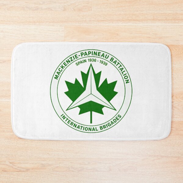 Item preview, Mackenzie Papineau Battalion International Brigades Antifascist Emblem Print designed and sold by PinUpPizzazz.