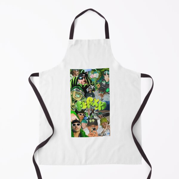 Item preview, Feid Green Aesthetic Collage Art Design designed and sold by zak-imasasag.