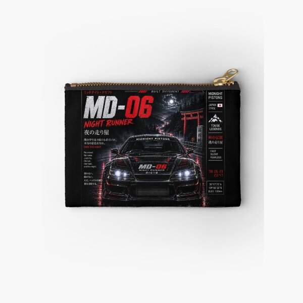 Item preview, MD-06 Night Runner – Midnight Drift Japanese Touge Car Poster designed and sold by MidnightPistons.