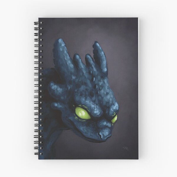 Item preview, Night fury painting designed and sold by RootSpellStudio.