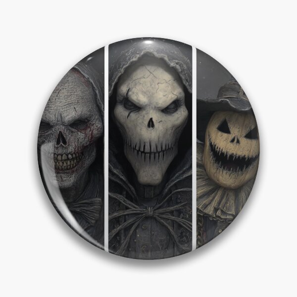 Item preview, Halloween Monsters with Pumpkin and Witch Hat designed and sold by SweetLilith.