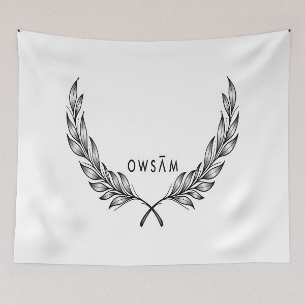 Item preview, OWSAM Minimalist Olive Wreath Emblem | Elegant Botanical Line Art designed and sold by owsam.