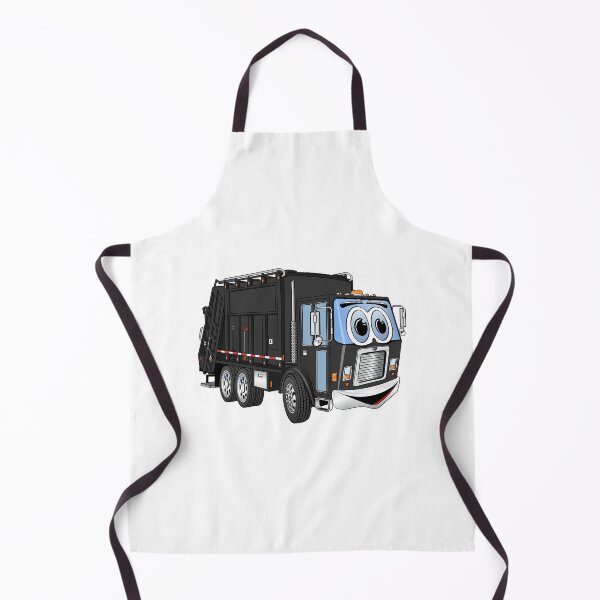 Item preview, Black Garbage Truck Cartoon designed and sold by Scott Hayes.